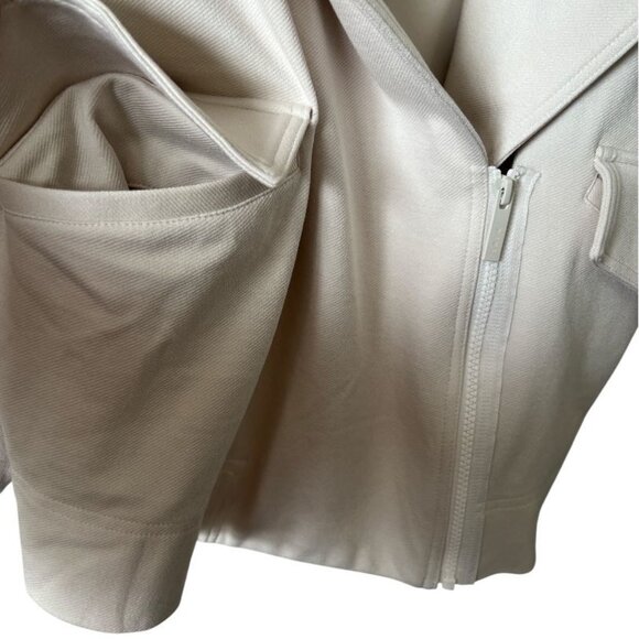 NWT SKFK Maren Cream Convertible Biker Jacket | Vest Medium Reg. $279 - Picture 16 of 16